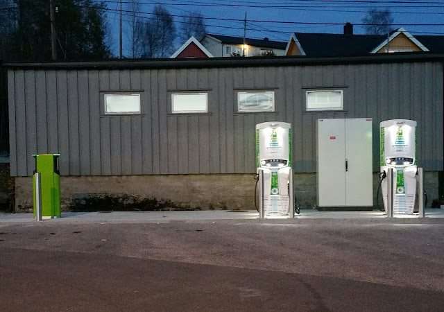 Fortum Hurtigladestasjon in Hægeland Norway 4720