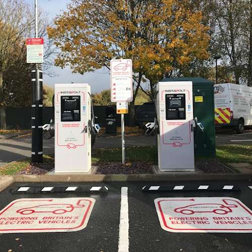 InstaVolt Charging Station EV Charging Station at McDonald's Shirley