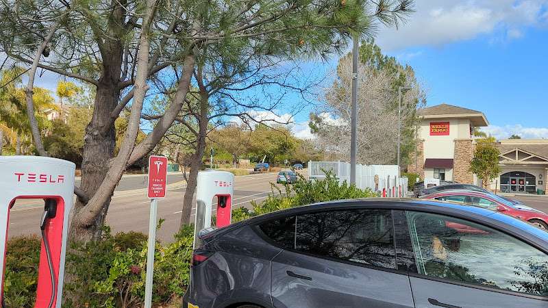 Tesla Supercharger EV Charging Station at Carmel Mountain Rd #4639