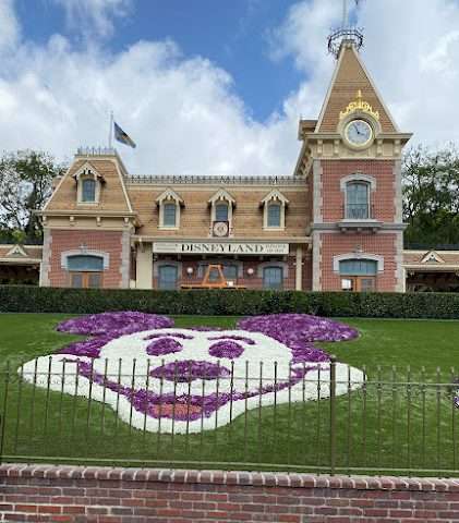 Disneyland Railroad - Main Street Station in Anaheim California