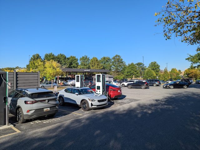 Electrify America Charging Station in Annapolis Maryland