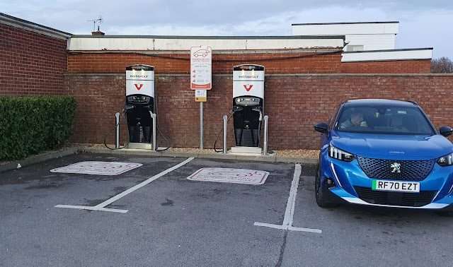 InstaVolt Charging Station in Ryde United Kingdom of Great Britain and Northern Ireland