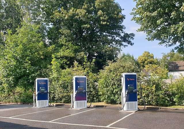 Osprey Charging Station in Crowborough United Kingdom of Great Britain and Northern Ireland