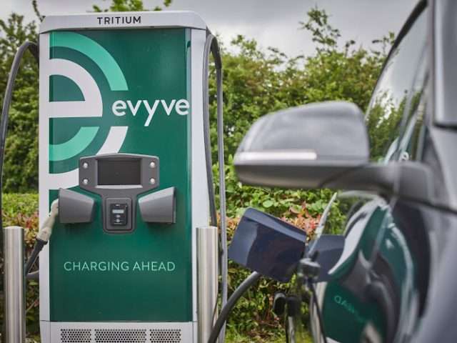 evyve Charging Station in London United Kingdom of Great Britain and Northern Ireland