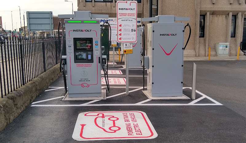 InstaVolt Charging Station EV Charging Station at Car Park