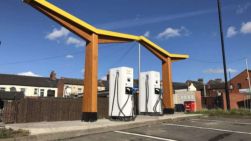 Fastned Charging Station EV Charging Station at Spout Ln