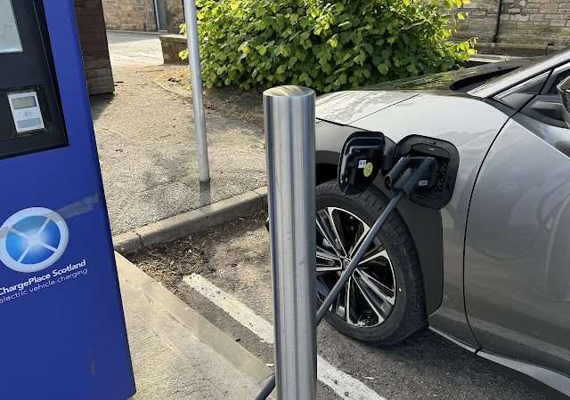 ChargePlace Scotland Charging Station in Elgin United Kingdom of Great Britain and Northern Ireland