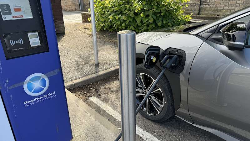 ChargePlace Scotland Charging Station EV Charging Station at Moray St