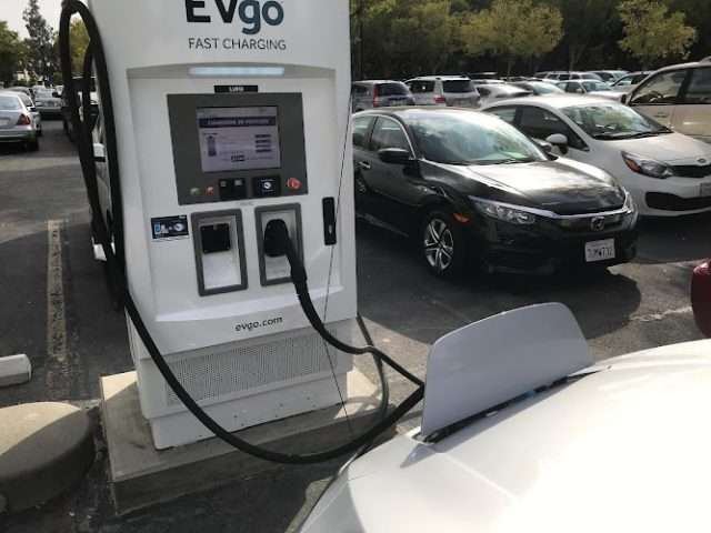 EVgo Charging Station in Diamond Bar California