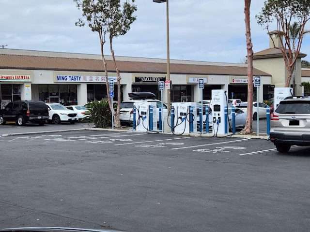 EVgo Charging Station in Sunnyvale California