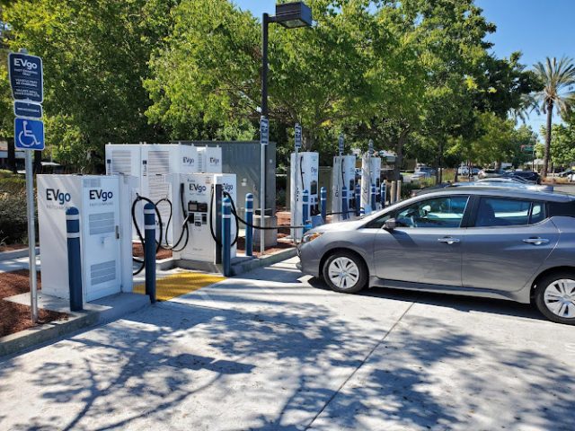 EVgo Charging Station in Santa Rosa California