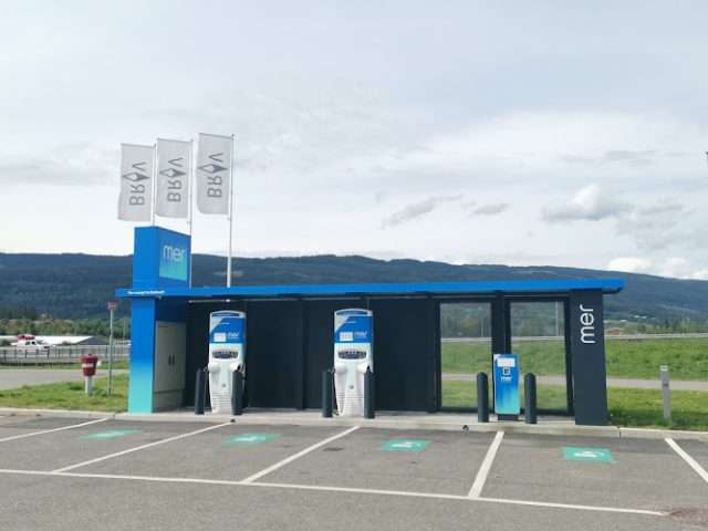 Mer Charging Station in Lillehammer Norway 2624