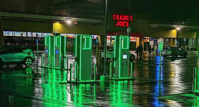 Electrify America Charging Station in Santa Cruz California