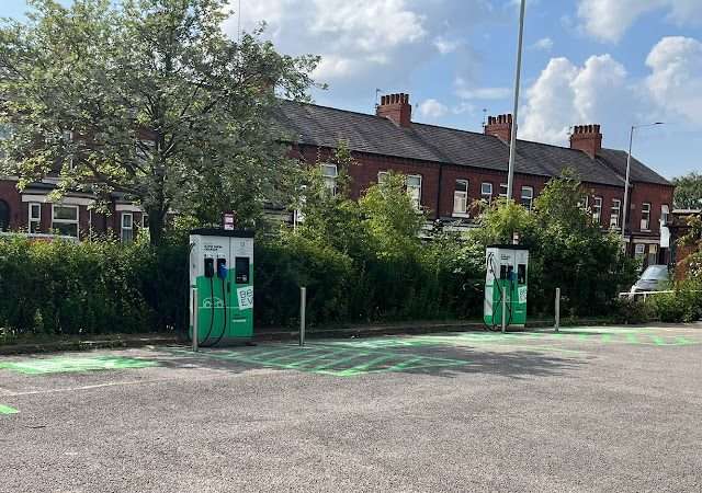 Be.EV Charging Station in Stockport United Kingdom of Great Britain and Northern Ireland