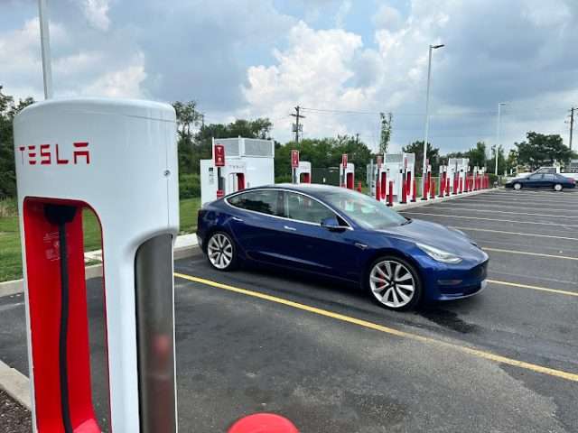 Tesla Supercharger in Swedesboro New Jersey