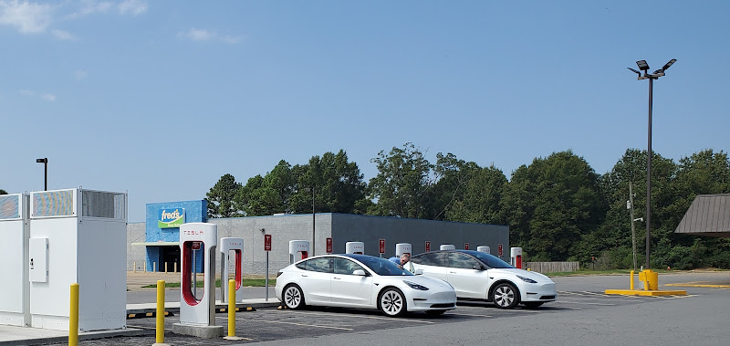 Tesla Supercharger EV Charging Station at 1401 Pinecrest St