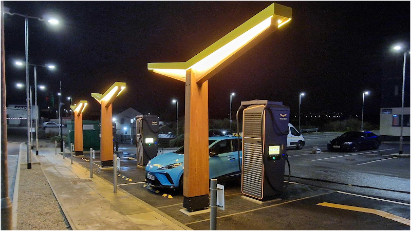 Fastned Charging Station EV Charging Station at 1 Tolvaddon Rd