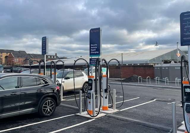 Osprey Charging Station in Barnstaple United Kingdom of Great Britain and Northern Ireland