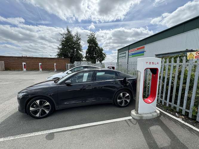 Tesla Supercharger EV Charging Station at 160 Basingstoke Rd