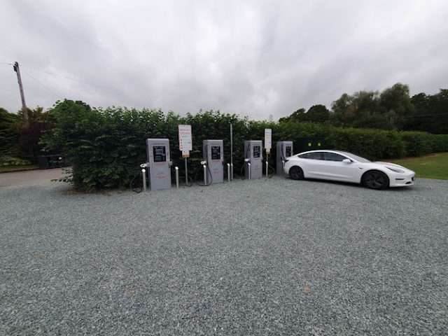 InstaVolt Charging Station in Hereford United Kingdom of Great Britain and Northern Ireland