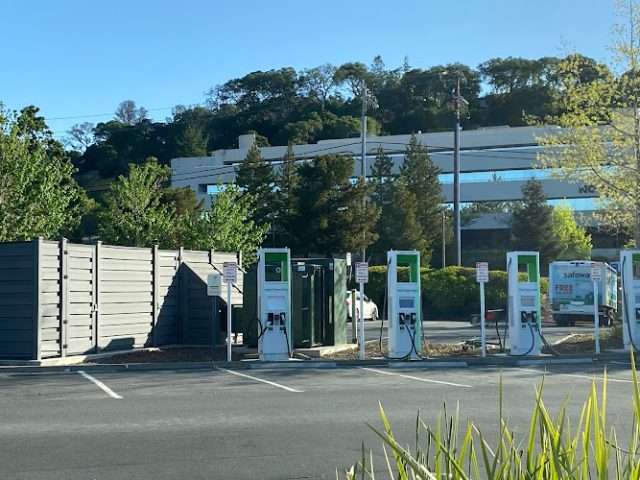 Electrify America Charging Station in Novato California