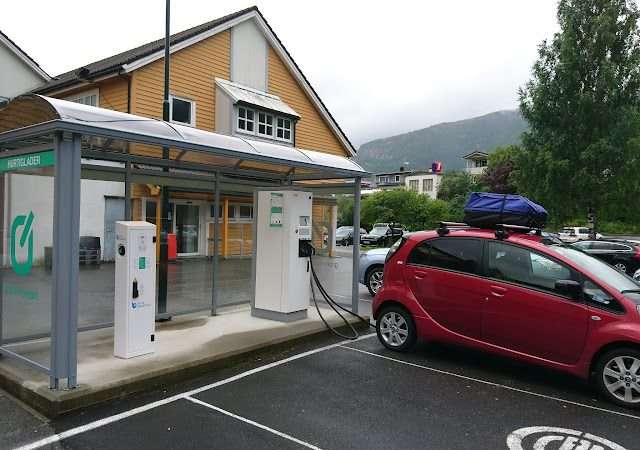 Mer Charging Station in Eikelandsosen Norway 5640