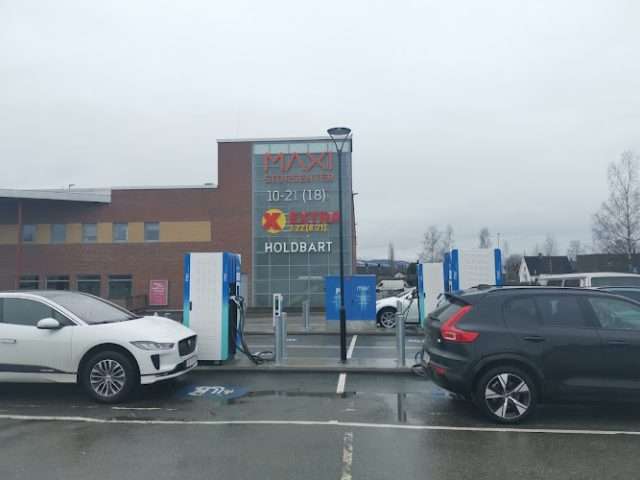 Mer Charging Station in Hamar Norway 2316