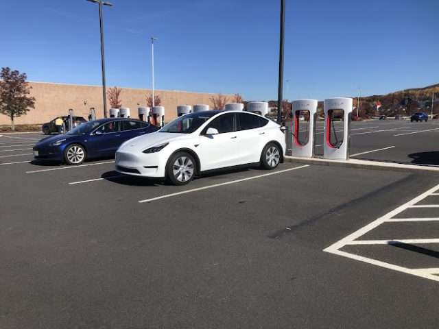 Tesla Supercharger in Wilkes-Barre Township Pennsylvania
