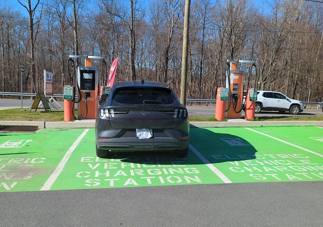 ChargePoint Charging Station in Mountain Top Pennsylvania