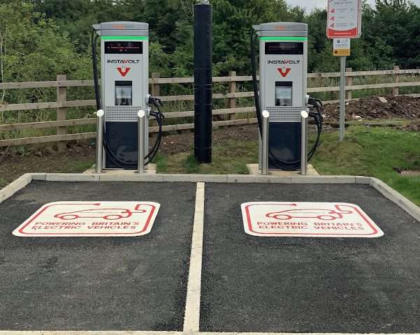 InstaVolt Charging Station in Stockton-on-Tees United Kingdom of Great Britain and Northern Ireland