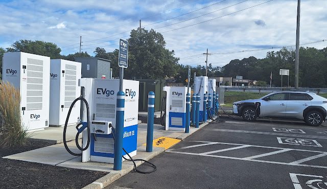 EVgo Charging Station in Middletown Township New Jersey