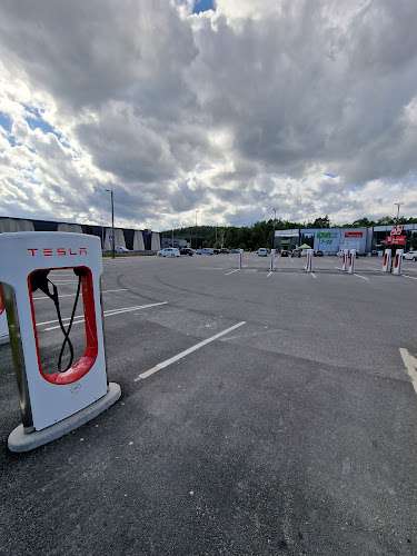Tesla Supercharger EV Charging Station at Frolandsveien 180