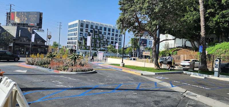 Tesla Supercharger EV Charging Station at Sunset Blvd #8775