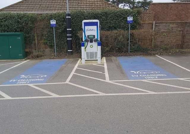 bp pulse Charging Station in Sleaford United Kingdom of Great Britain and Northern Ireland