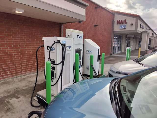 EVgo Charging Station in Tustin California