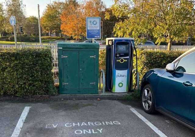 bp pulse Charging Station in Poole United Kingdom of Great Britain and Northern Ireland