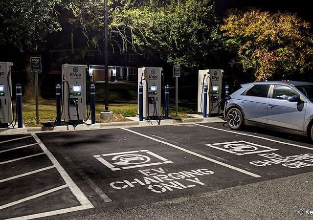 EVgo Charging Station in Virginia Beach Virginia
