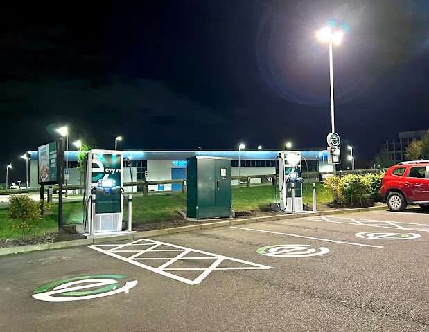 evyve Charging Station in Aberdeen United Kingdom of Great Britain and Northern Ireland