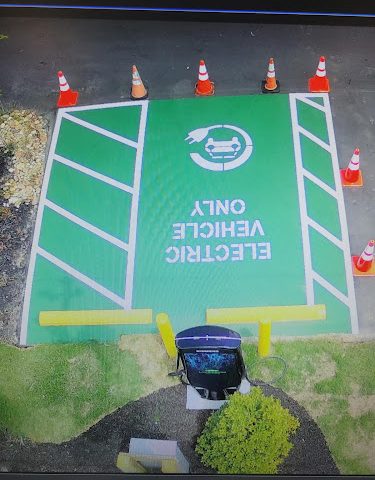 Electric Vehicle Charging Station in Laurinburg North Carolina