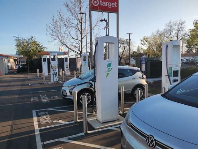 Electrify America Charging Station in Sacramento California