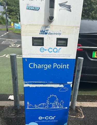 ESB Energy Charging Station in Crumlin United Kingdom of Great Britain and Northern Ireland