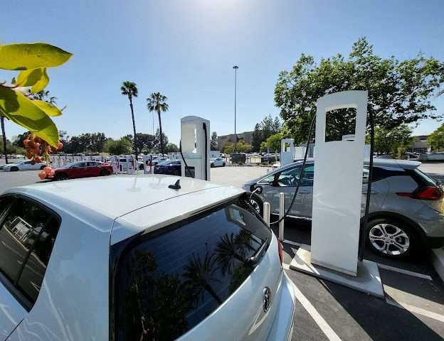 Electrify America Charging Station in Brea California