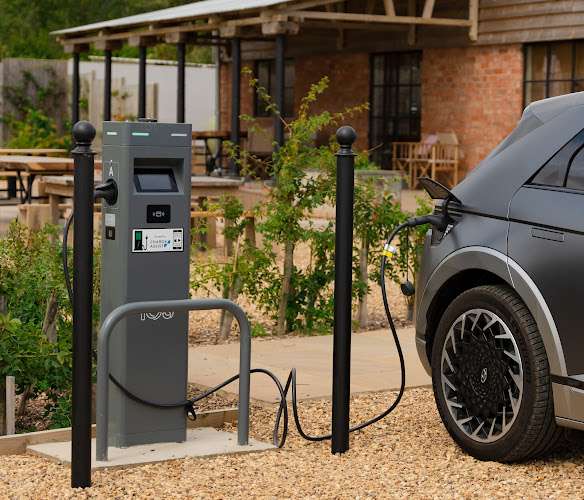 Electric Vehicle Charging Station EV Charging Station at North