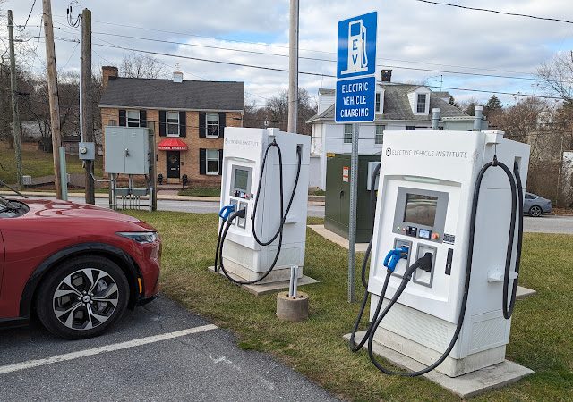 Electric Vehicle Charging Station in Mt Airy MD