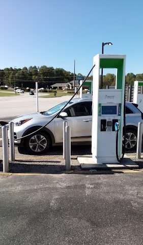 Electrify America Charging Station in Commerce Georgia