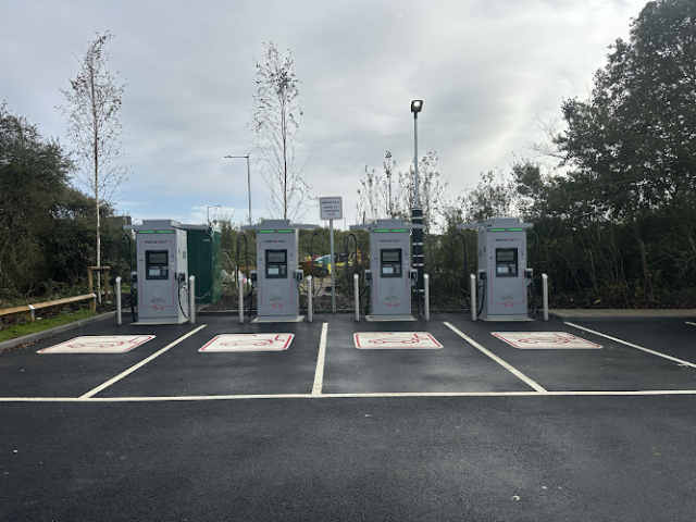InstaVolt Charging Station in Ipswich United Kingdom of Great Britain and Northern Ireland
