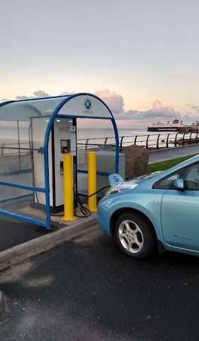 ChargePlace Scotland Charging Station in Isle of Arran United Kingdom of Great Britain and Northern Ireland