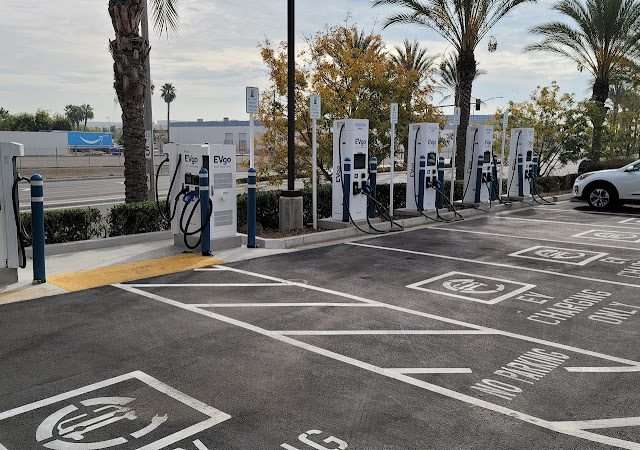 EVgo Charging Station in Tustin California