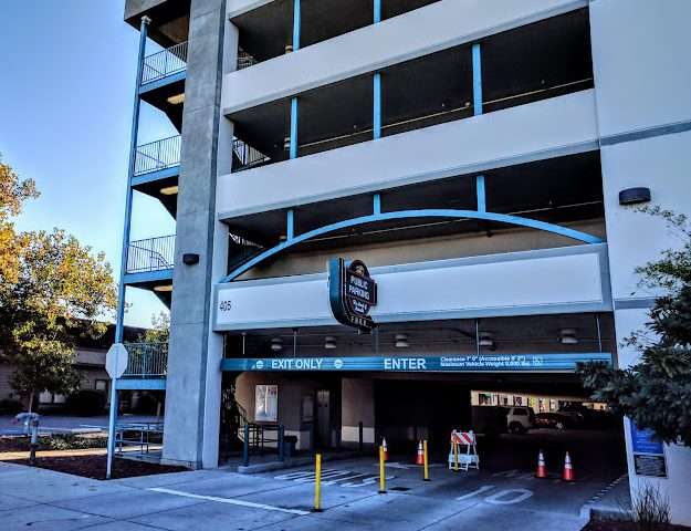 Vernon Street Parking Garage in Roseville California