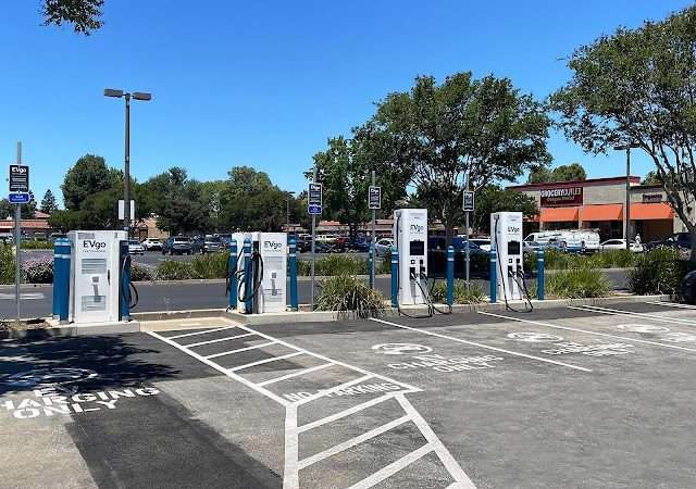 EVgo Charging Station in San Jose California